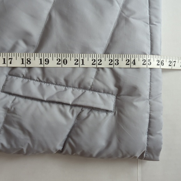 Lands' End Down Feathers Insulated Vest XL Gray Grey - Picture 13 of 14